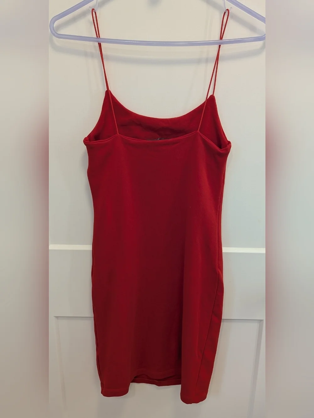 Zara Red Spaghetti Strap Mini Dress - Picture 5 of 6